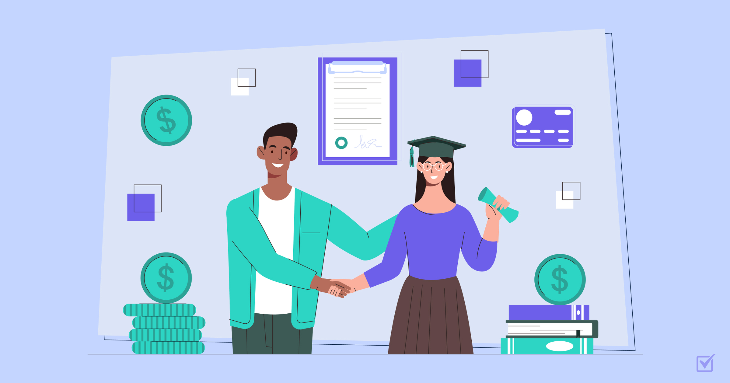 What is a scholarship contract?
