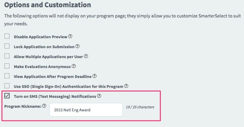 sms program 2