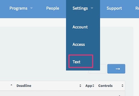 sms settings 1