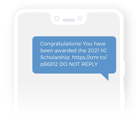 Scholarship-award-message