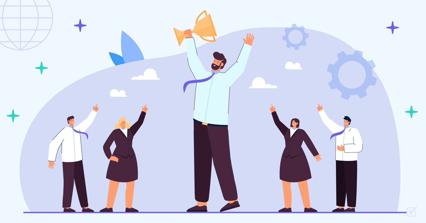 Inspiring employee recognition awards