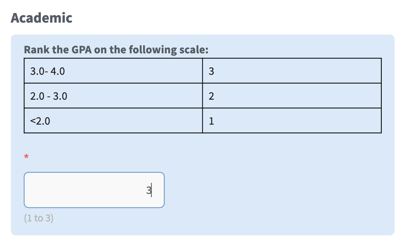 criteria-GPA